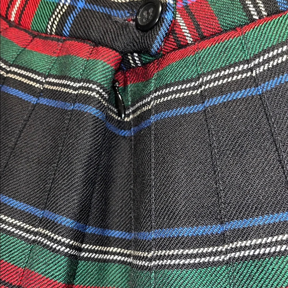 Vintage Pendleton Tartan Plaid Pleated Maxi Skirt - Picture 7 of 8